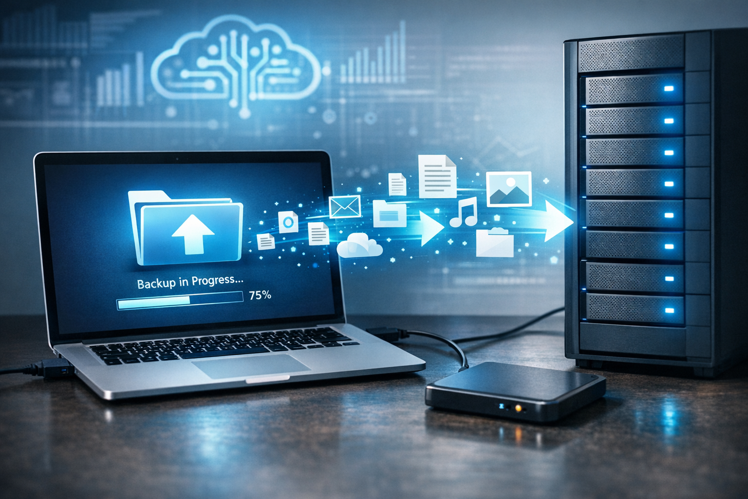 Respaldo y Transferencia de Datos